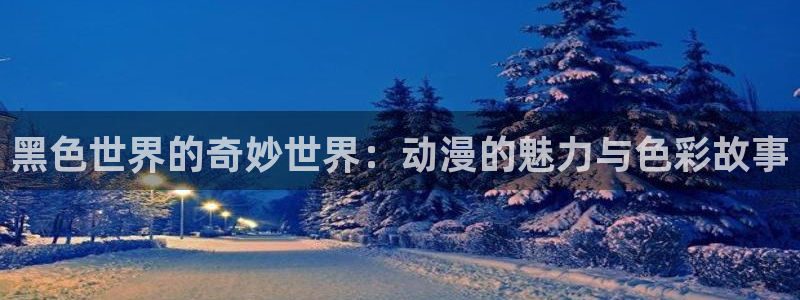 囧次元a：黑色世界的奇妙世界：动漫的魅力与色彩故事